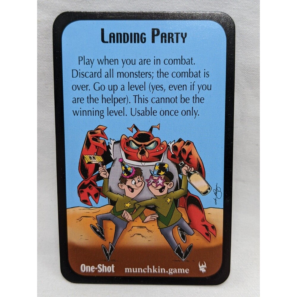 Star Munchkin Landing Party Promo Card